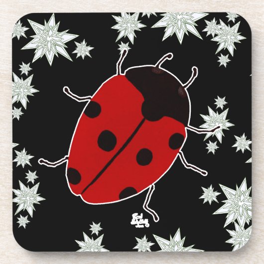 MARINKÄFER GETRÄNKEUNTERSETZER (Vorderseite)