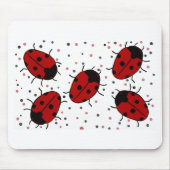 Marinkäfer Mousepad (Vorne)
