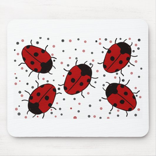 Marinkäfer Mousepad (Vorne)