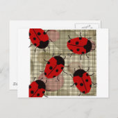 MARINKÄFER POSTKARTE (Vorne/Hinten)