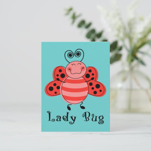 Marinkäfer Postkarte (Stehend Vorderseite)