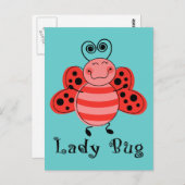 Marinkäfer Postkarte (Vorne/Hinten)