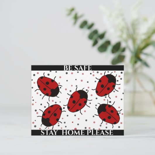 MARINKÄFER POSTKARTE (Stehend Vorderseite)