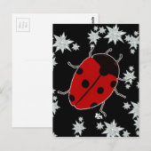 MARINKÄFER POSTKARTE (Vorne/Hinten)