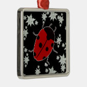 MARINKÄFER SILBERNES ORNAMENT (Rechts)