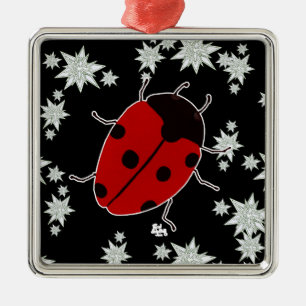 MARINKÄFER SILBERNES ORNAMENT