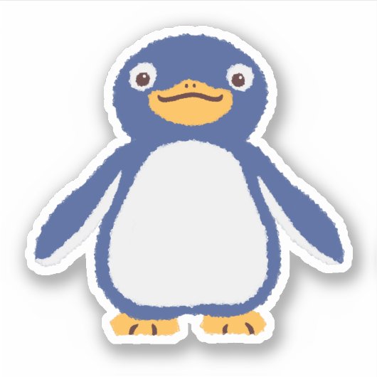 Mario 64 Penguin Aufkleber (Vorderseite)