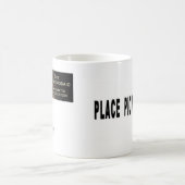 Mario-Mosaik-Tasse mit einzelnem Foto Kaffeetasse (Mittel)