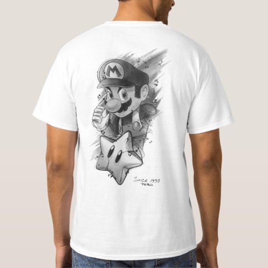 Mario T-Shirt (Rückseite)