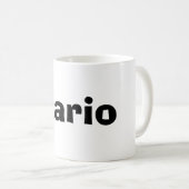 Mario-Tasse Kaffeetasse (VorderseiteRechts)
