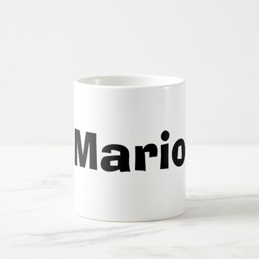 Mario-Tasse Kaffeetasse (Mittel)