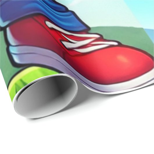 Mario- und Klangverpackung Geschenkpapier (Rolleneckpunkt)