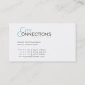 Mario-Visitenkarten Visitenkarte (Rückseite)