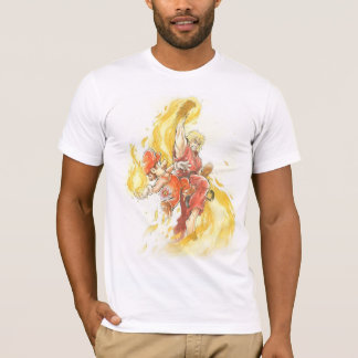 Mario vs Ken Masters T-Shirt