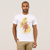 Mario vs Ken Masters T-Shirt (Vorne ganz)