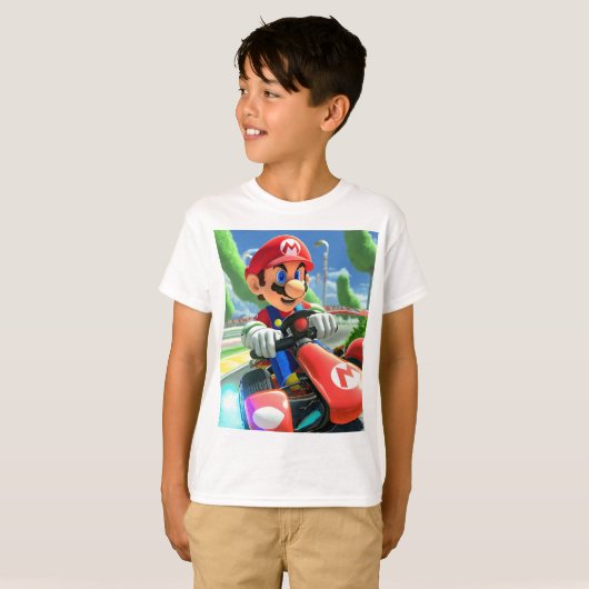 Mariokarautos T-Shirt (Vorne ganz)