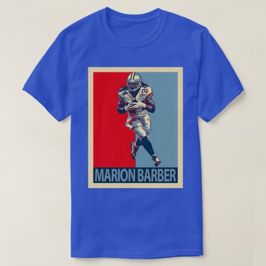 Marion Barber 1 T-Shirt (Design vorne)