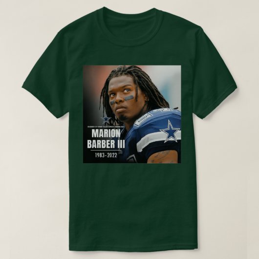 Marion Barber III 2 T-Shirt (Design vorne)