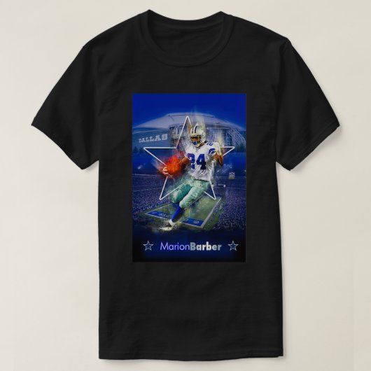 Marion Barber III 4 T-Shirt (Design vorne)