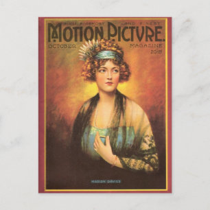 Marion Davies 1919 Vintag Postkarte