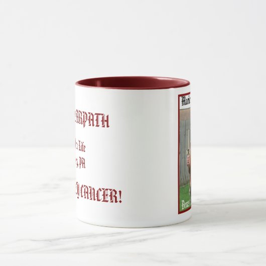 Marion die barbarischen Brustkrebs-Krieger-Tassen Tasse (Zentrum)