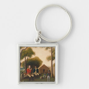 Marion, die den britischen Offizier genießt Schlüsselanhänger