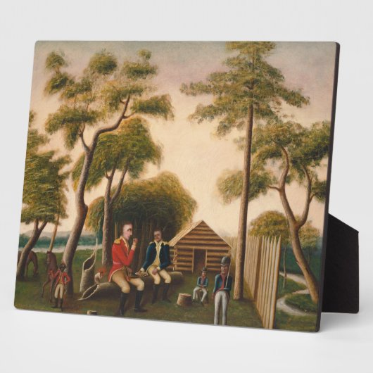 Marion Feasting, britischer Offizier Fotoplatte (Seite)