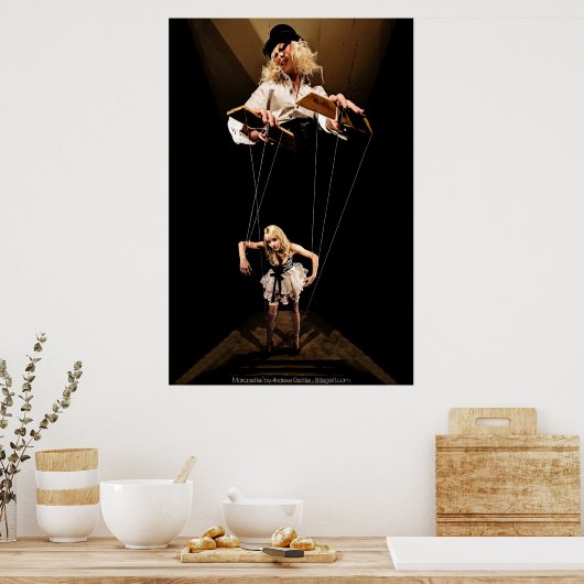 'Marionette' by Andrew Gettler Poster (Küche)