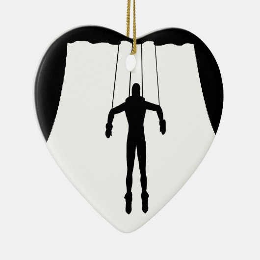 Marionette Puppet Keramikornament (Rechts)