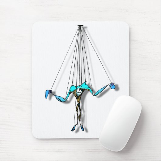 Marionette String Puppet Cartoon-Zeichen Mousepad (Mit Mouse)
