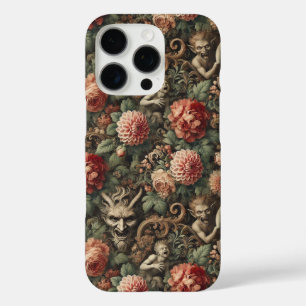Marionetten für das beschädigte - gotische Blumend iPhone 16 Pro Hülle