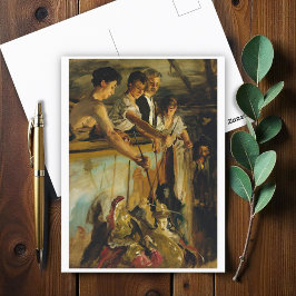 Marionetten, John Sargent Postkarte