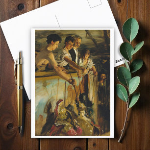 Marionetten, John Sargent Postkarte