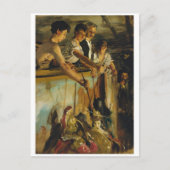 Marionetten, John Sargent Postkarte (Vorderseite)