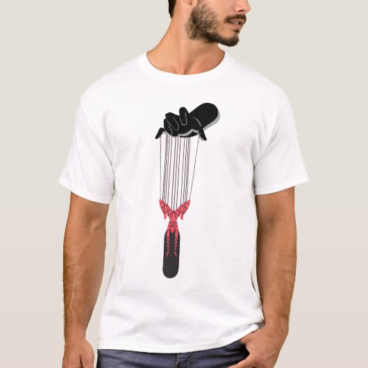 Marionetten-Suspendierungs-T-Shirt T-Shirt (Vorderseite)
