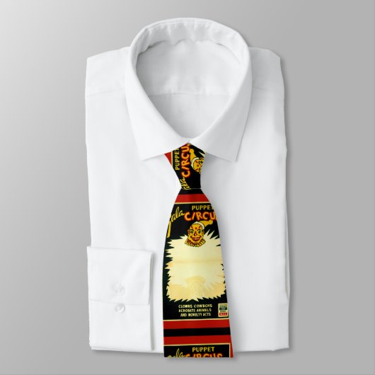 Marionetten-Zirkus Krawatte (Gebunden)