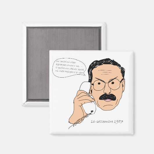 Marios Witzhaufen Magnet (Vorderseite/Rückseite)