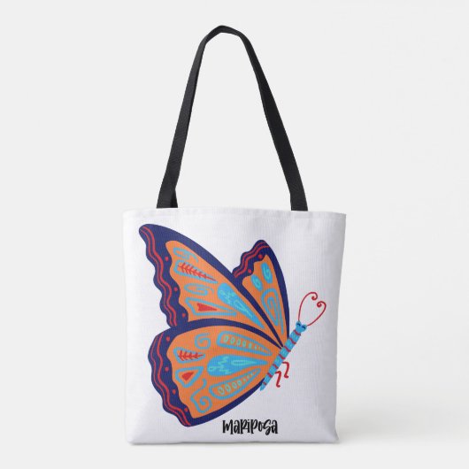 Mariposa Alebrije Tasche (Rückseite)