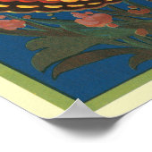 Mariposa Apples Fruchtkäfigetikett Poster (Ecke)