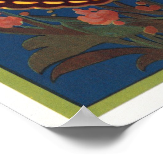 Mariposa Apples Poster (Ecke)