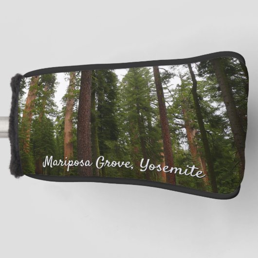 Mariposa Grove im Yosemite-Nationalpark Golf Headcover (Vorderseite)