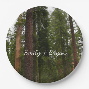 Mariposa Grove im Yosemite-Nationalpark Pappteller