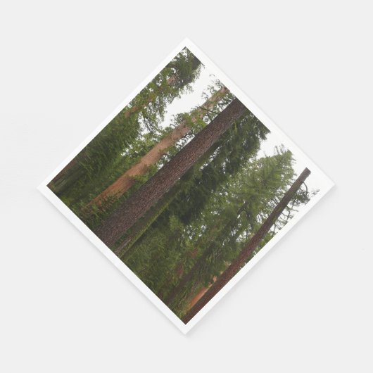 Mariposa Grove im Yosemite-Nationalpark Serviette (Ecke)