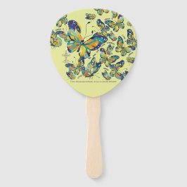 Mariposa Hand Fan-Centennial Celebration 2024 Fächer