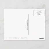 Mariposa-Hawaii, 1890 Postkarte (Rückseite)