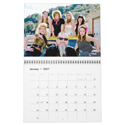 Mariposa Kalender-Mädchen Kalender (Jan 2027)