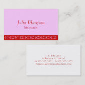 Mariposa Karte (Vorne/Hinten)