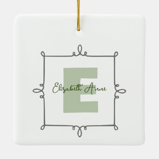 Mariposa Keramikornament (Rückseite)