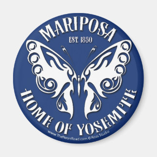 Mariposa Magnet 3 Round