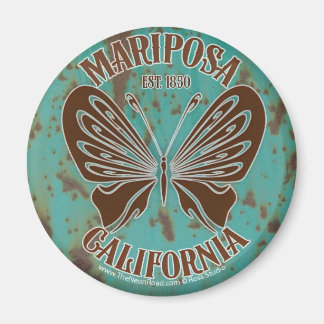 Mariposa Magnet 6 Round